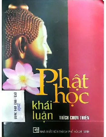 Ảnh bìa của Phật học khái luận