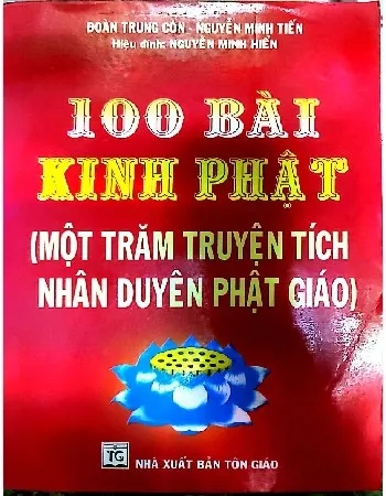 Ảnh bìa của 100 bài kinh phật, một trăm truyện tích nhân duyên phật giáo