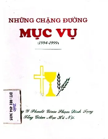 Ảnh bìa của Những chặng đường mục vụ 1994 - 1999