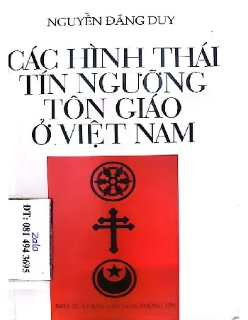 Ảnh bìa của Các hình thái tín ngưỡng tôn giáo ở Việt Nam
