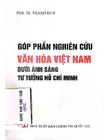 Ảnh bìa của Góp phần nghiên cứu văn hóa Việt Nam dưới ánh sáng tư tưởng Hồ Chí Minh