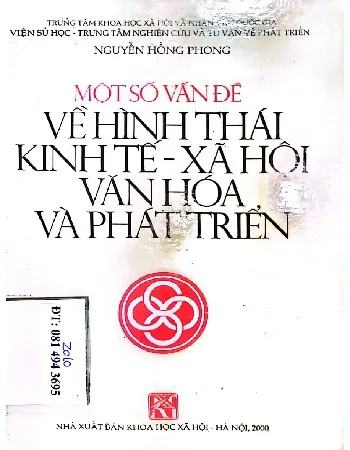 Ảnh bìa của Một số vấn đề về kinh tế xã hội văn hóa và phát triển