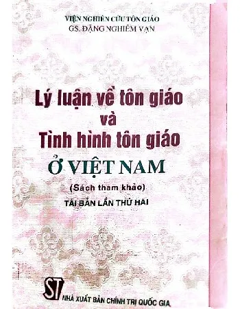 Ảnh bìa của Lý luận về tôn giáo và tình hình tôn giáo ở Việt Nam