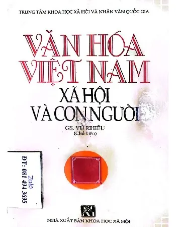 Ảnh bìa của Văn hóa Việt Nam xã hội và con người