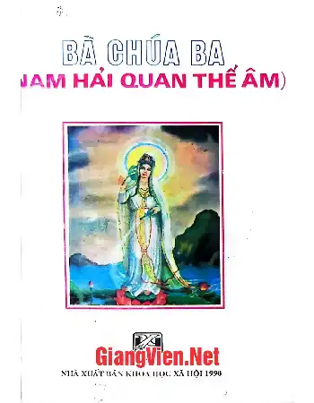 Ảnh bìa của Bà chúa Ba Nam Hải Quan Thế Âm