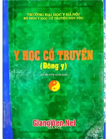 Ảnh bìa của Y học cổ truyền, Đông y