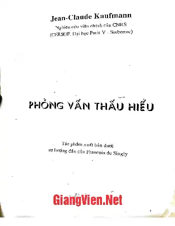 Ảnh bìa của Phỏng vấn thấu hiểu