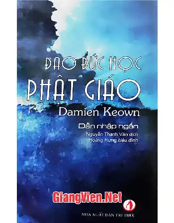 Ảnh bìa của Đạo đức học Phật giáo Damien Keown
