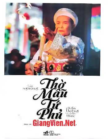 Ảnh bìa của Tín ngưỡng thờ mẫu Tứ phủ: Chốn thiêng nơi cõi thực, Trần Quang Dũng