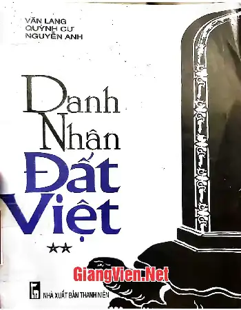 Ảnh bìa của Danh nhân đất Việt, tập II