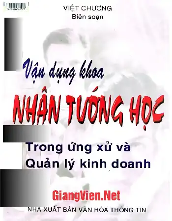 Ảnh bìa của Vận dụng khoa nhân tướng học trong ứng xử và quản lý kinh doanh