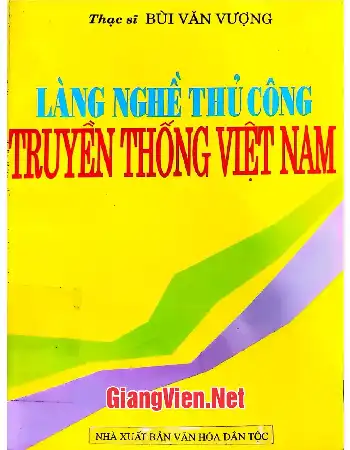 Ảnh bìa của Làng nghề thủ công truyền thống Việt Nam