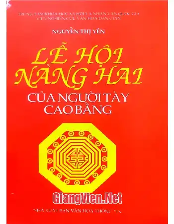 Ảnh bìa của Lễ hội nàng hai của người Tày Cao Bằng