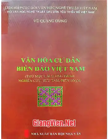 Ảnh bìa của Văn hóa cư dân biển đảo Việt Nam