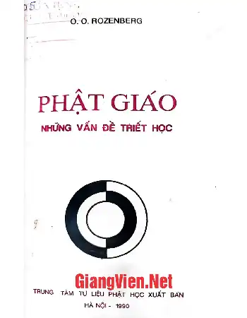 Ảnh bìa của Phật giáo những vấn đề triết học