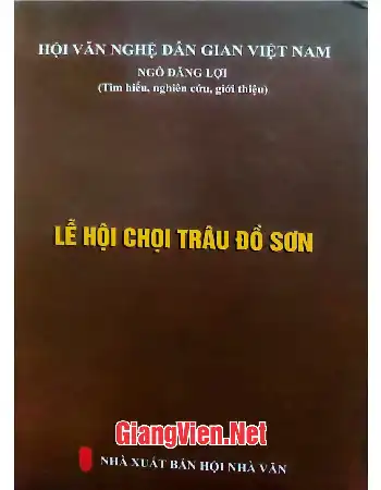 Ảnh bìa của Lễ hội chọi Trâu Đồ Sơn