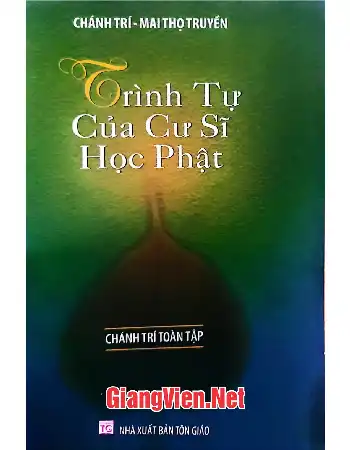 Ảnh bìa của Trình tự của Cư sĩ Phật giáo