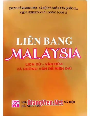 Ảnh bìa của Liên bang Malaysia Lịch sử - văn hóa và những vấn đề hiện đại
