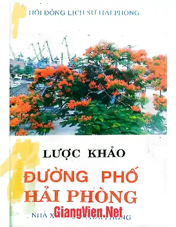 Ảnh bìa của Lược khảo đường phố Hải Phòng