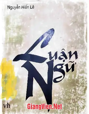 Ảnh bìa của Luận ngữ