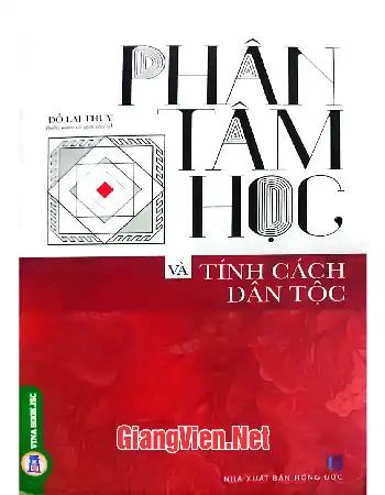 Ảnh bìa của Phân tâm học tính cách dân tộc