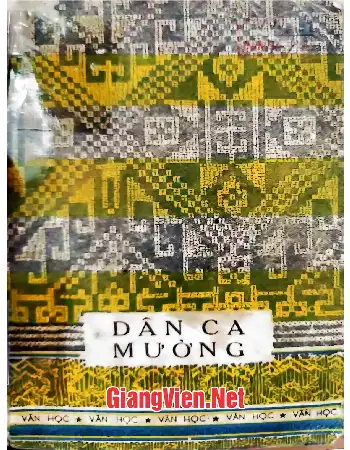Ảnh bìa của Dân ca Mường Hòa Bình