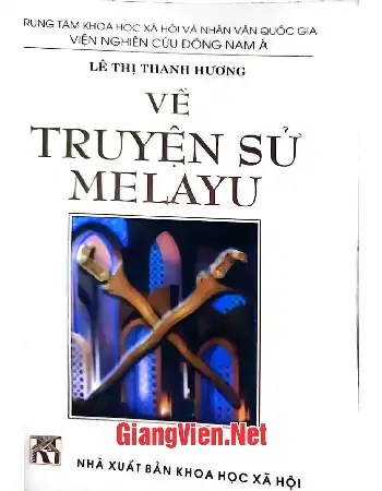 Ảnh bìa của Về truyện sử Melayu