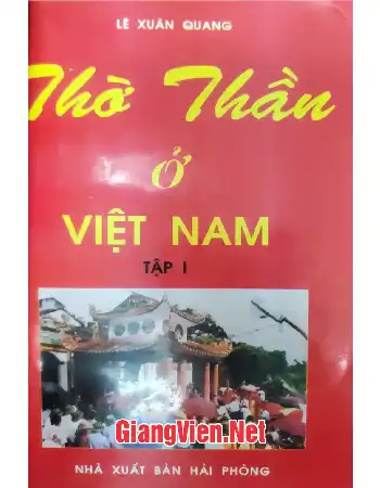 Ảnh bìa của Thờ thần ở Việt Nam, tập I