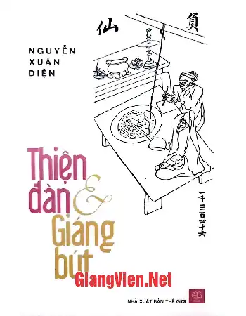 Ảnh bìa của Thiện đàn và giáng bút
