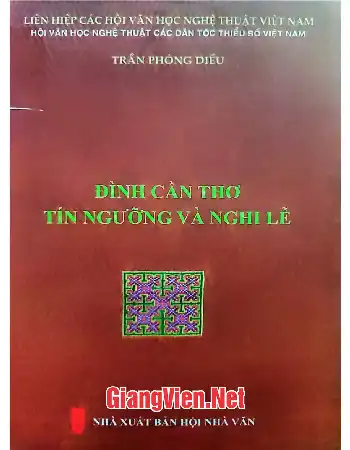 Ảnh bìa của Đình Cần Thơ tín ngưỡng và nghi lễ