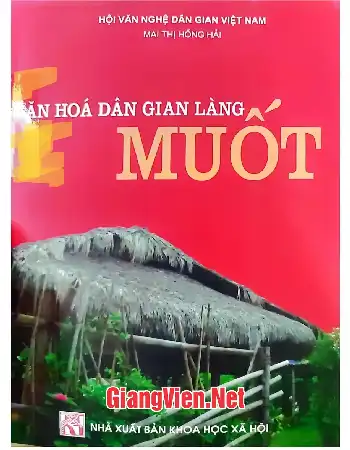 Ảnh bìa của Văn hóa dân gian làng Muốt