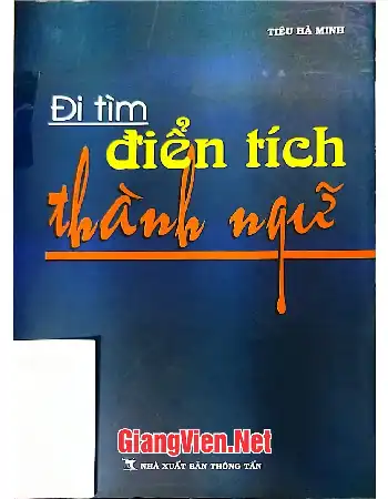 Ảnh bìa của Đi tìm điển tích thành ngữ
