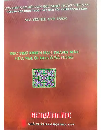 Ảnh bìa của Tục thờ thần Thiên Hậu Thánh Mẫu của người Hoa ở Đà Nẵng