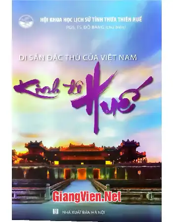Ảnh bìa của Di sản đặc thù của Việt Nam - Kinh đô Huế