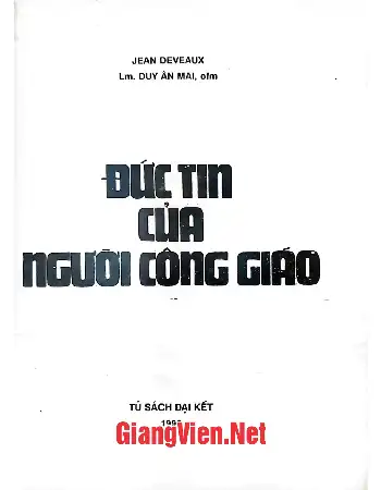 Ảnh bìa của Đức tin của người công giáo