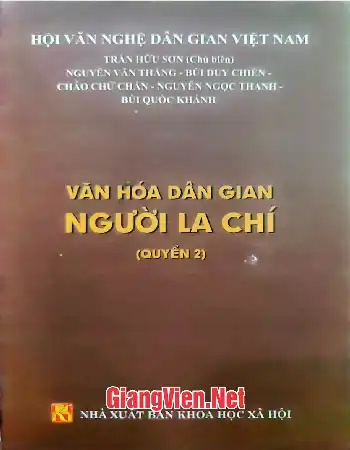 Ảnh bìa của Văn hóa dân gian người La Chi quyển 2