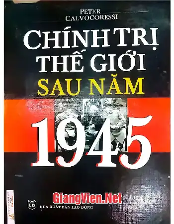 Ảnh bìa của Chính trị thế giới sau năm 1945