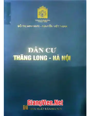 Ảnh bìa của Những làng nghề thủ công tiêu biểu của Thăng Long - Hà Nội