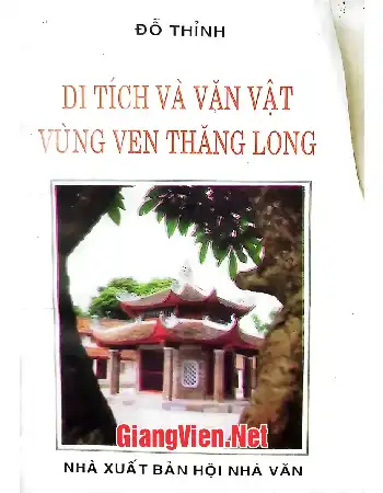 Ảnh bìa của Di tích văn vật vùng ven Thăng Long