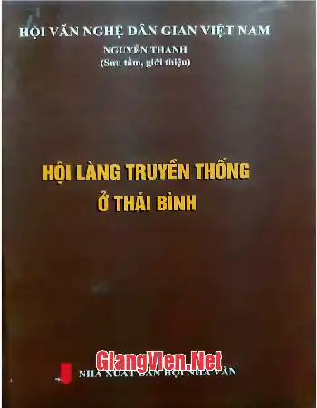 Ảnh bìa của Hội làng truyền thống ở Thái Bình