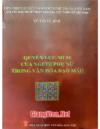 Ảnh bìa của Quyền lực mềm của người phụ nữ trong văn hóa Đạo Mẫu