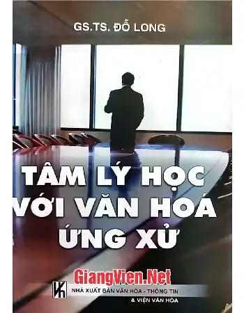 Ảnh bìa của Tâm lý học với văn hoá ứng xử