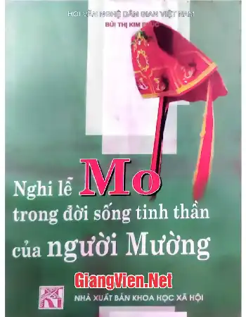 Ảnh bìa của Nghi lễ Mo trong đời sống tinh thần của người Mường