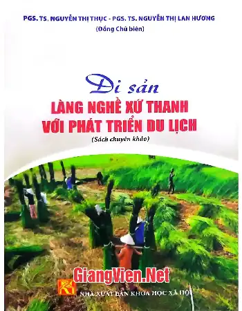 Ảnh bìa của Di sản làng nghề xứ Thanh với phát triển du lịch