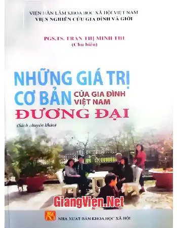 Ảnh bìa của Những giá trị cơ bản của Gia đình Việt Nam đương đại