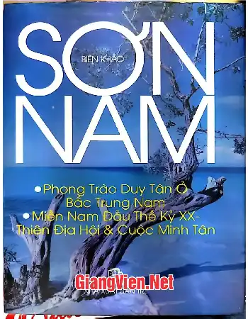 Ảnh bìa của Phong trào Duy Tân ở Bắc, Trung, Nam  Miền Nam đầu thế kỷ XX: Thiên Địa hội và cuộc Minh Tân