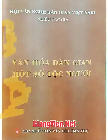 Ảnh bìa của Văn hóa dân gian một số tộc người