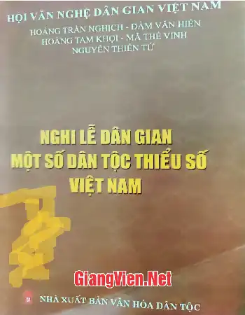 Ảnh bìa của Nghi lễ dân gian một số dân tộc thiểu số Việt Nam