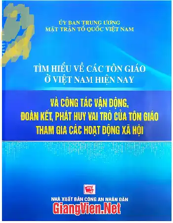 Ảnh bìa của Tìm hiểu về các tôn giáo ở Việt Nam hiện nay