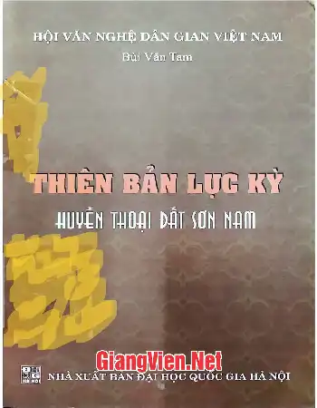Ảnh bìa của Thiên bản lục kỳ huyền thoại đất Sơn Nam